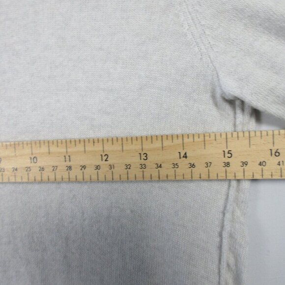 Banana Republic Filpucci Sweater Women S Grey Wool Cashmere Pullover Casual 198 - Picture 9 of 11